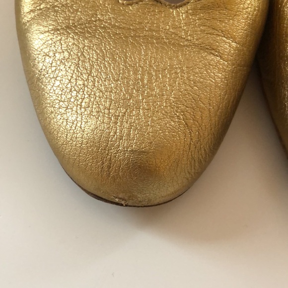 CHLOE scalloped leather ballet flat - Picture 6 of 8